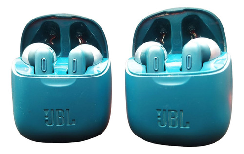 Audífono Jbl Tune 225 In-ear Gamer Inalámbrico Azul