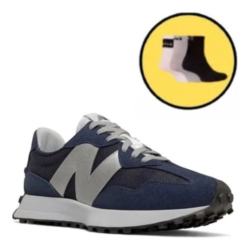 Zapatilla New Balance Hombre Ms327md1 +medias Gratis!