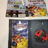 Super Smash Bros Melee De Game Cube Caja Instructivo 