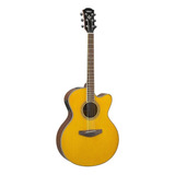 Guitarra Electroacustica Yamaha Cpx600vt Vintage Tint