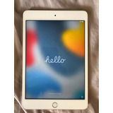 iPad Mini 4. 128gb. Silver. Impecable Case De Regalo