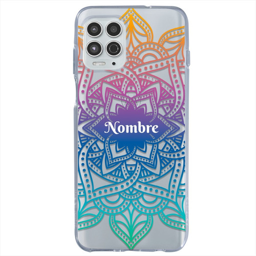 Funda Motorola Mandalas Personalizada Con Tu Nombre