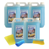 Shampoo P/ Autos Brillo Intenso X 5 L - Pack 5 Unidades