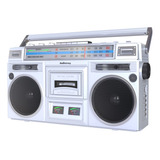 Audiocrazy Reproductor De Casete Boombox Retro Am/fm Radio .