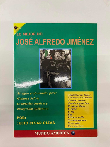 Partituras Para Guitarra Album Jose Alfredo Jimenez