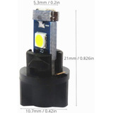 Wljh Lote De 10 Luces De Diodo Emisor De Luz (led) Canbus T5