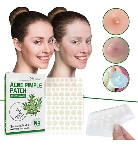 Parches Invisibles Para Eliminar Granos Y Acne Set X144 