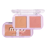 Blush Facial Ruby Rose Duo Mood Rosado Coral Escolha A Cor