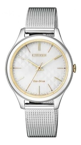 Reloj Citizen Ecodrive Analog Em050481a Mujer