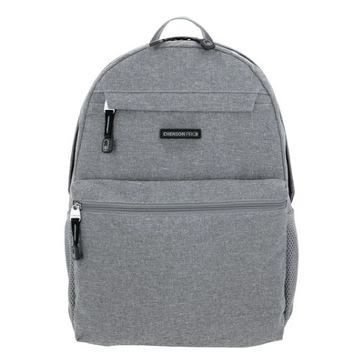 Mochila Chenson Profesional Con Porta Laptop 15'' Cp65942-2 Color Gris Diseño de la tela Liso | Meses sin interés