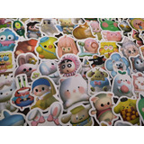 60 Stickers Sanrio Melody Hello Kitty Bob Esponja Kirby 