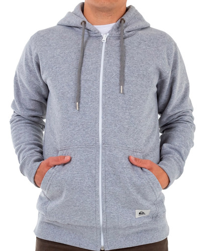 Campera Quiksilver Lifestyle Hombre Perennials Gris Blw