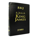 Bíblia King James Atualizada Letra Jumbo Capa Luxo Preta: Bíblia King James Atualizada Letra Jumbo Capa Luxo Preta, De #n/a. Série 1 Editora Ebenezer, Capa Mole, Edição 1 Em Português, 2022