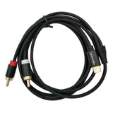 Usb Tipo-c A Doble Rca Cable De Audio Macho A Macho