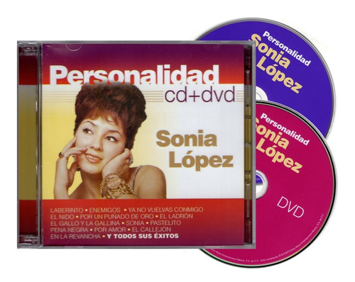 Sonia Lopez Personalidad Disco Cd + Dvd
