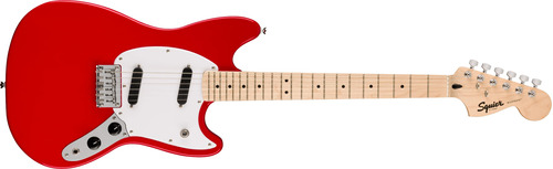 Squire Sonic Mustang - Guitarra Eléctrica, Rojo Torino, Di.