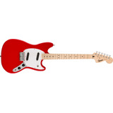 Squire Sonic Mustang - Guitarra Eléctrica, Rojo Torino, Di.