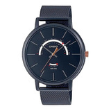 Reloj Casio Mtp-b105mb-1avdf Hombre 100% Original Color De La Correa Negro Color Del Bisel Negro Color Del Fondo Negro