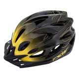 Capacete Tsw Raptor 3 Com Led Preto E Amarelo