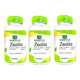 Pack 3 Zeolita Micronizada 90 Cápsulas C/u 500 Mg