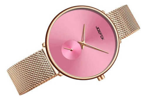 Reloj Joefox Segundero Funcional Metal Dama