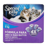 Arena Aglutinante Quita Olores Special Kitty Con Aroma 