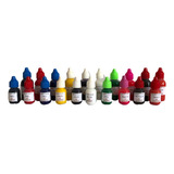  10 Pigmentos No Migrantes 10ml. Colores Jabon De Glicerina