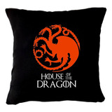 Almohadón House Of The Dragon Game Of Thrones Estampa Vinilo