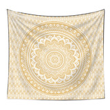 Tapestry Cloth Home, 230 Cm, Con Diseño De Mandala, 1 Pieza,