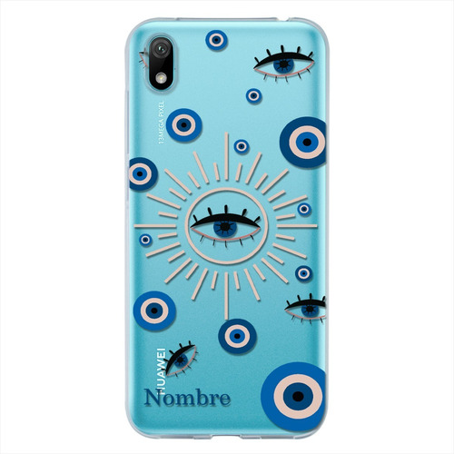 Funda Para Huawei Ojos Turcos Personalizada Con Nombres