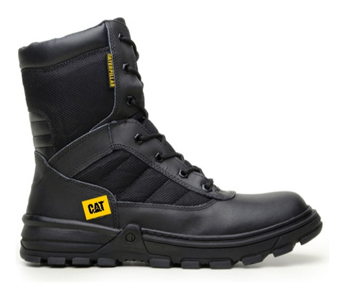 Bota Borcego Caterpillar Tactico Militar Con Cierre