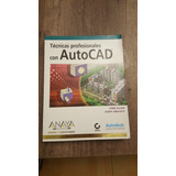 Autocad Técnicas Profecionales Anaya Usado