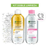 Combo Limpieza Facial Agua Micelar Garnier X2u