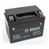 Bateria Moto Gel Bosch Btx4l = Ytx4l 12v3ah 60cca Mondial