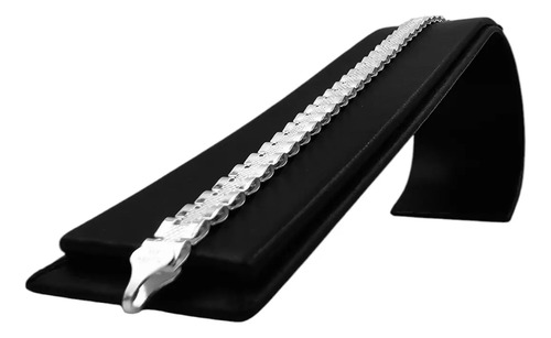 Pulso Pulsera D Pura Plata Fina Ley 925 Tejido Correa Unisex | Meses sin interés