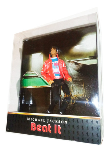 Michael Jackson Beat It Playmates Figura De Colección 26 Cm 