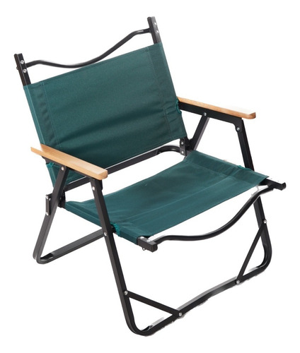 Silla Kermit Camping Plegable Playa Picnic Pesca Portátil Color Verde