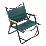 Silla Kermit Camping Plegable Playa Picnic Pesca Portátil Color Verde