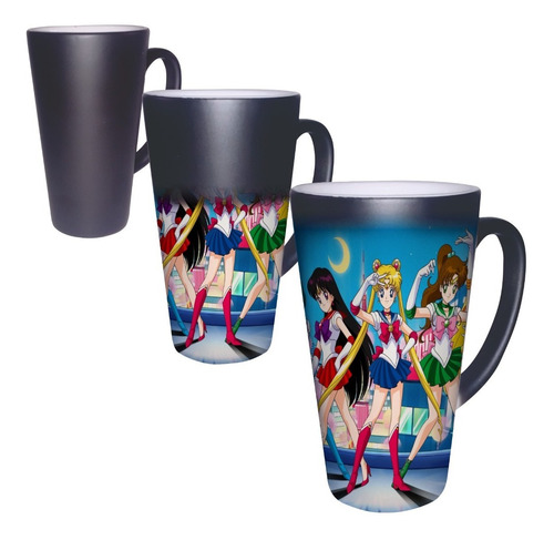 * Taza Mágica Grande Sailor Moon Térmica 17 Oz