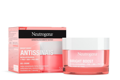 Hidratante Facial Antissinais Bright Boost 50g Neutrogena 