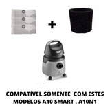 Kit 6 Sacos Aspirador Electrolux A10 Smart A10n1 + Filtro