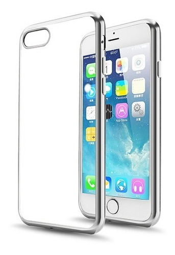 Funda Para iPhone 7 / 8 Y Plus Ultraslim Transparente Luxury