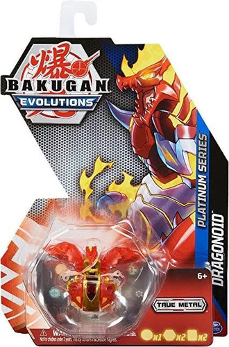 Bakugan Evolutions Dragonoid True Metal Spin Master