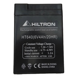 Batería Gel 6 V · 4 Ah Recargable - Hiltron Ht640
