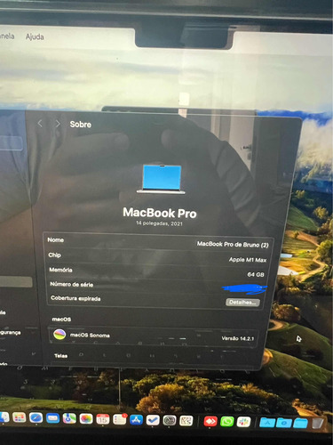 Macbook Pro 14 M1 Max  64gb Ram 1tb Ssd
