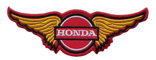 Parche Bordado Logo Marca Moto Honda  Alas Honda Racing