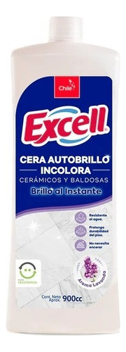 Excell Cera Líquida Barniz Incolora 900 Ml