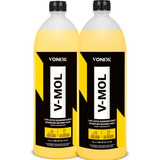 Kit 2un Shampoo Automotivo Limpeza Pesada V-mol Vonixx 1,5l