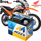 Moura Bateria De Moto Nxr Bros  Ano 2018 2019 2020 2021