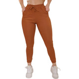 Calça Skinny Feminina Bengaline Jogger Com Cordão Promoção